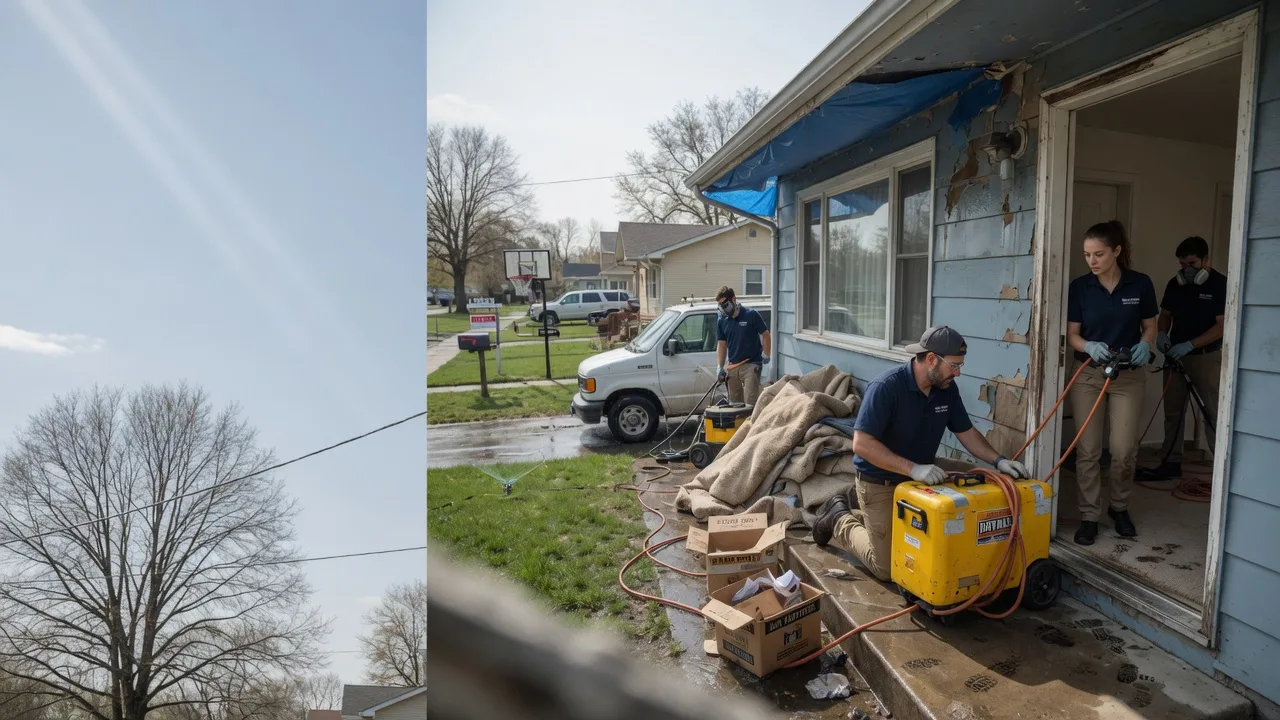Basement Flood Cleanup in Savage, MN near me